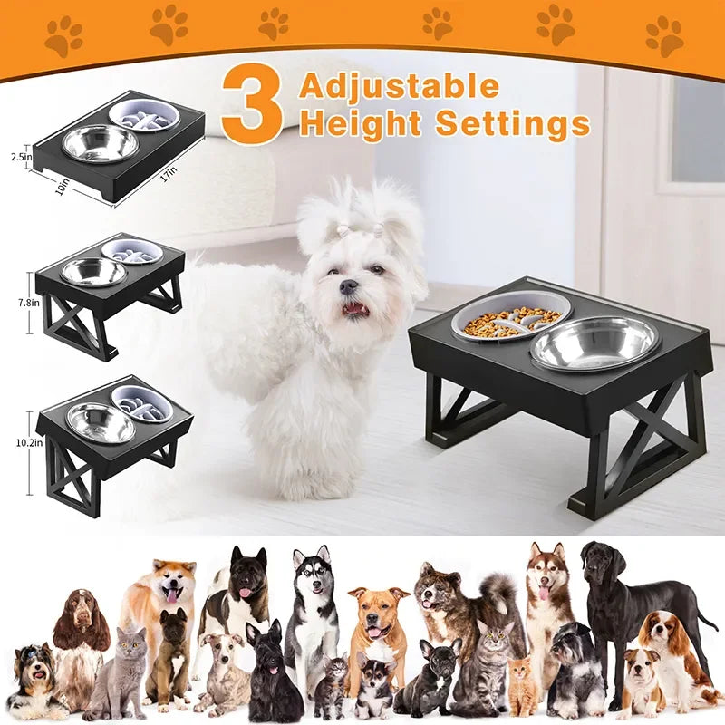 Adjustable Pet Bowl Stand