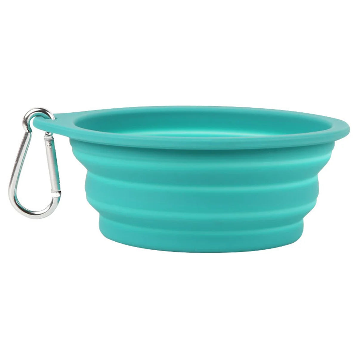 Collapsible Silicone Dog Bowl - Portable Travel Feeder