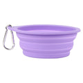 Collapsible Silicone Dog Bowl - Portable Travel Feeder