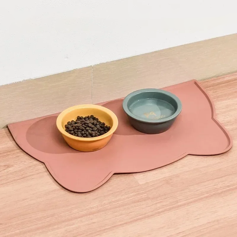 Non-Slip Silicone Pet Food Mat for Dogs